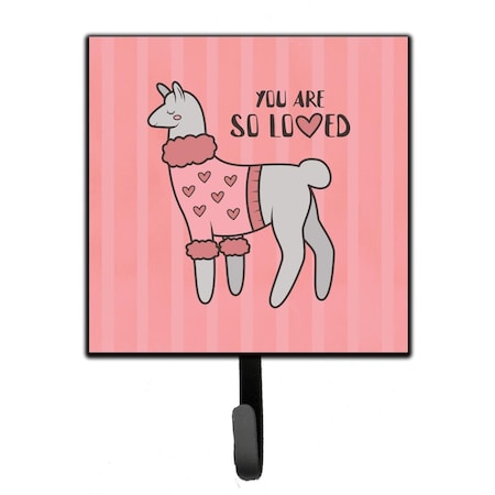 Carolines Treasures Nursery You are So Loved Llama Leash or Key Holder BB7469SH4